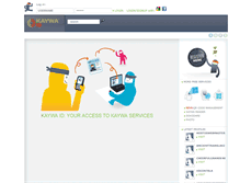 Tablet Screenshot of id.kaywa.com